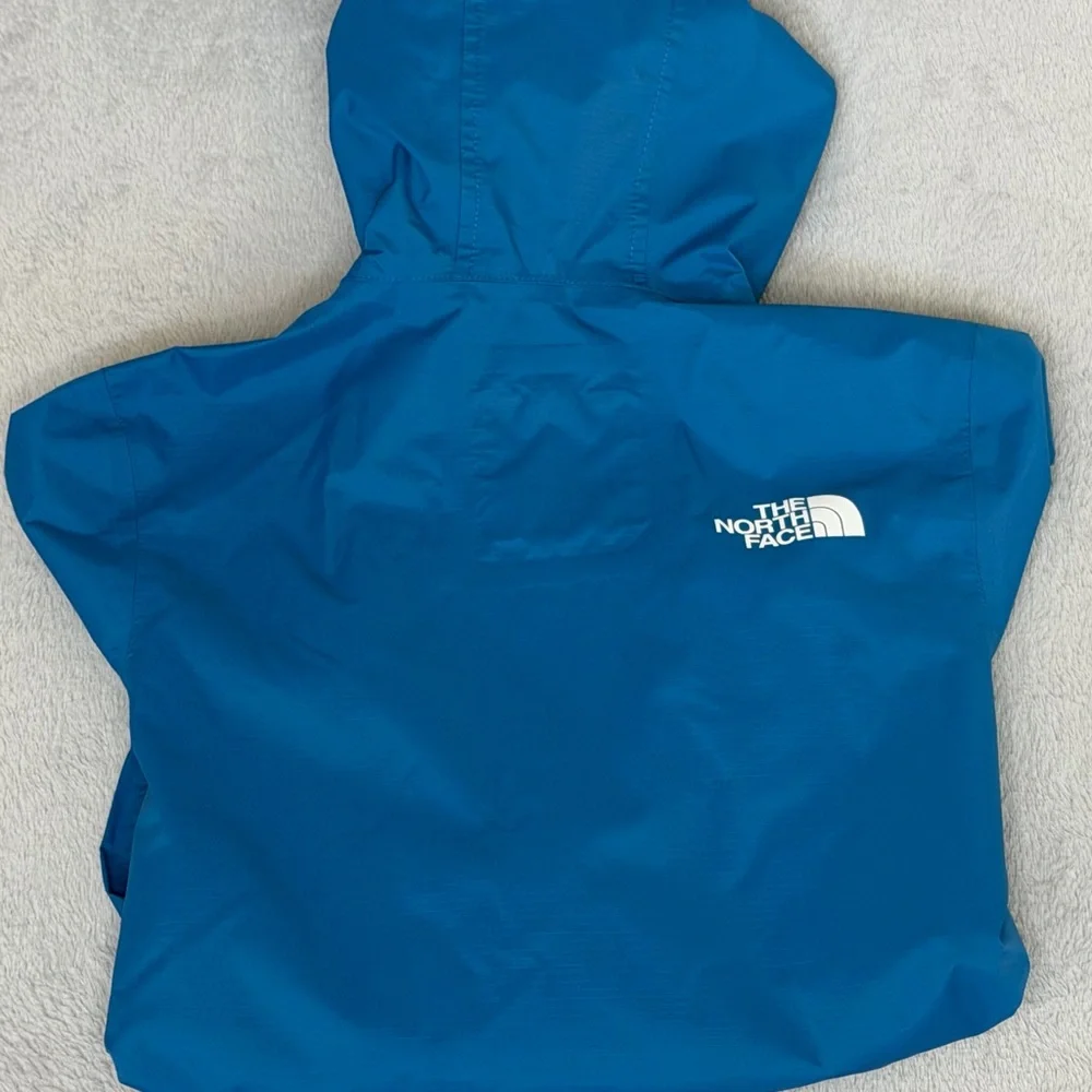 The North Face Blue and Gray Rain Jacket - Picture 2 of 4